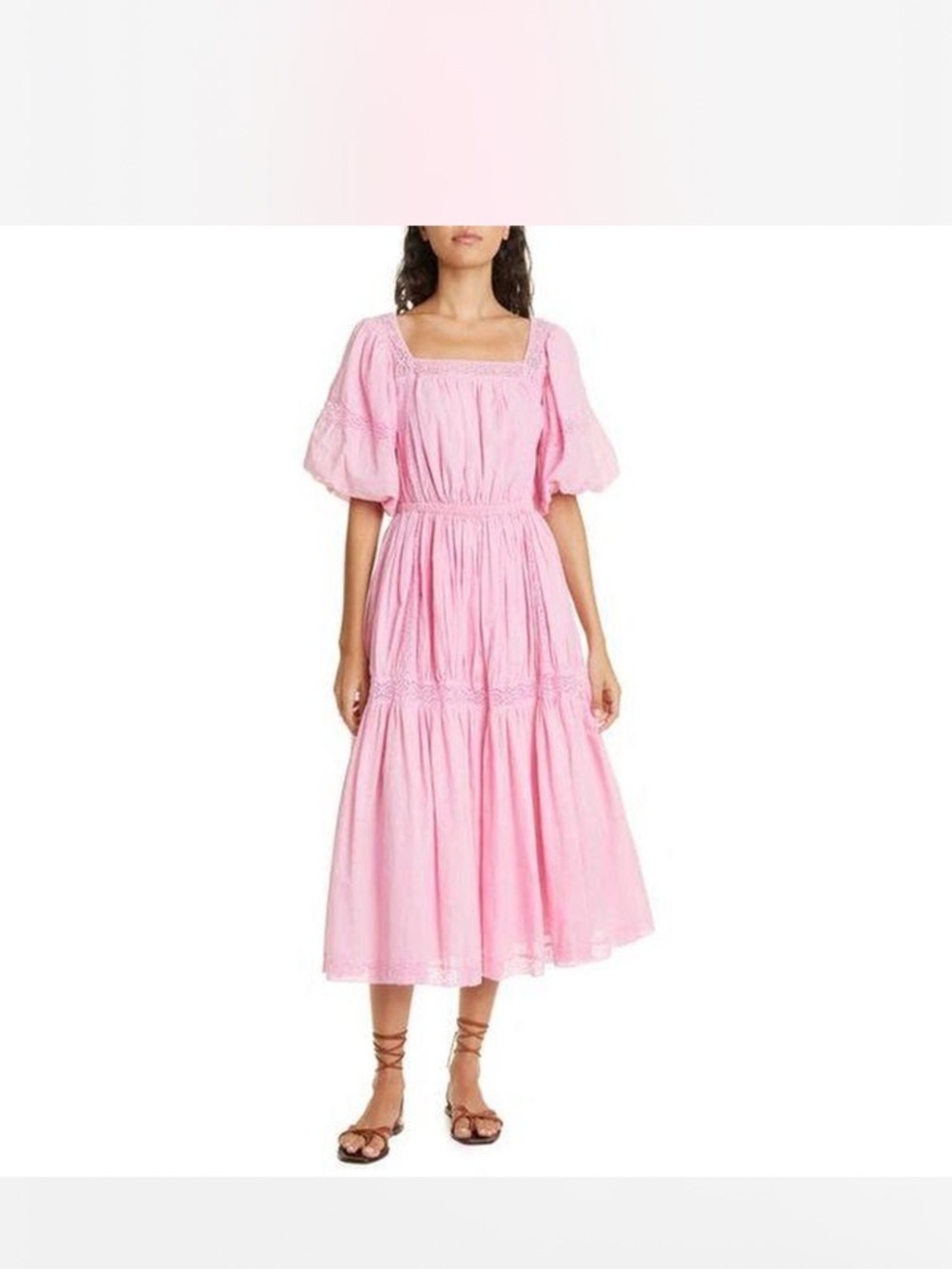 Mille Pink Midi Dress